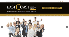Desktop Screenshot of eastcoasthr.com.au